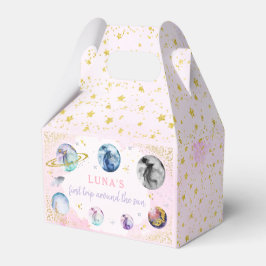 Eerste reis rond de zon tijdens de zomerdag bedankdoosjes