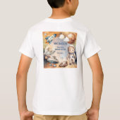 Eerste reis rond de zon tijdens de zomerdag t-shirt (Achterkant)