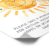 Eerste Reis Rond De Zon Tijdscapsule Spel Poster (Hoek)