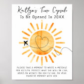 Eerste Reis Rond De Zon Tijdscapsule Spel Poster (Voorkant)
