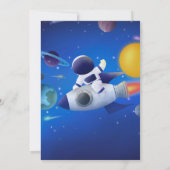 Eerste reis rond de zon - Uitnodiging voor de buit (Achterkant)