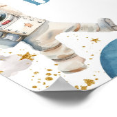 Eerste reis rond de zon Verjaardag 16x20 Welkom Poster (Hoek)