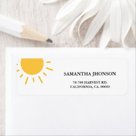 Eerste reis rond de zon Verjaardagsfeest Etiket