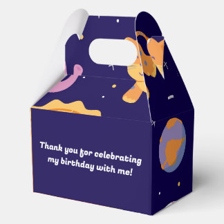 Eerste reis rond de zon voorkeur verjaardagscadeau bedankdoosjes