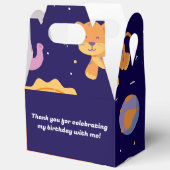 Eerste reis rond de zon voorkeur verjaardagscadeau bedankdoosjes (Open)