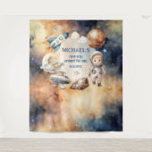 Eerste reis rond de zon wandkleed (Voorkant)