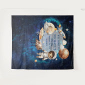 Eerste reis rond de zon wandkleed (Voorkant (horizontaal))