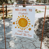Eerste reis rond de zon - zonneschijn - Welkom Poster
