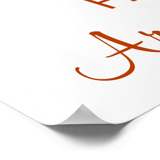 Eerste reis rond de zon - zonneschijn - Welkom Poster (Hoek)