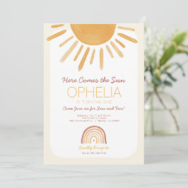 Eerste reis rond de zon Zonnige verjaardag Kaart