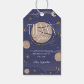 Eerste reis rond de zondag Dank u Label Cadeaulabel (Voorkant)