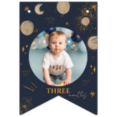 Eerste reis rond de zondag die vlaggen bundelt vlaggetjes (Derde vlag)