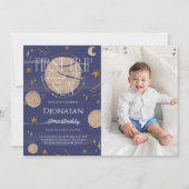 Eerste reis rond de zondag foto kaart (Voorkant)