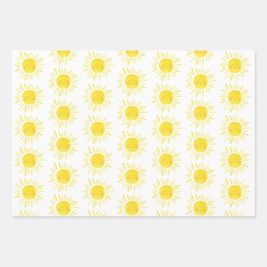 Eerste reis rond de zondag Gift Wrappi Inpakpapier Vel (Voorkant)