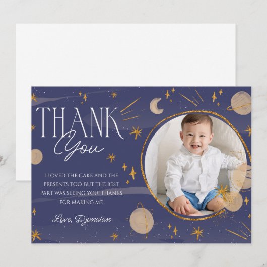 Eerste reis rond de zondag Hartelijk dank Kaart (Voorkant / Achterkant)