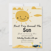 Eerste reis rond de zondag kaart (Voorkant)