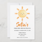 Eerste reis rond de zondag kaart (Voorkant)