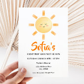 Eerste reis rond de zondag kaart