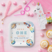 Eerste reis rond de Zondag Partij Papieren Bordje (Feest)