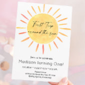 Eerste reis rond de zondag van de Boho Kaart