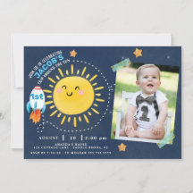 Eerste reis rond de zonuitnodiging