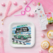 Eerste reis rond het circuit Verjaardag Papieren Bordje (Feest)