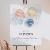 Eerste reis rond het Poster van het Welkome Teken 