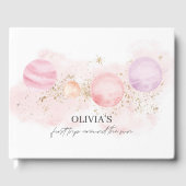 Eerste reis rond het Sun Birthday Guest Book Gastenboek (Voorkant)