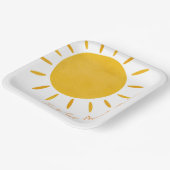 Eerste reis rond het Sun Paper Bord (Gebogen)