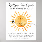 Eerste reis rond het Sun Time Capsule-spel Poster (Voorkant)