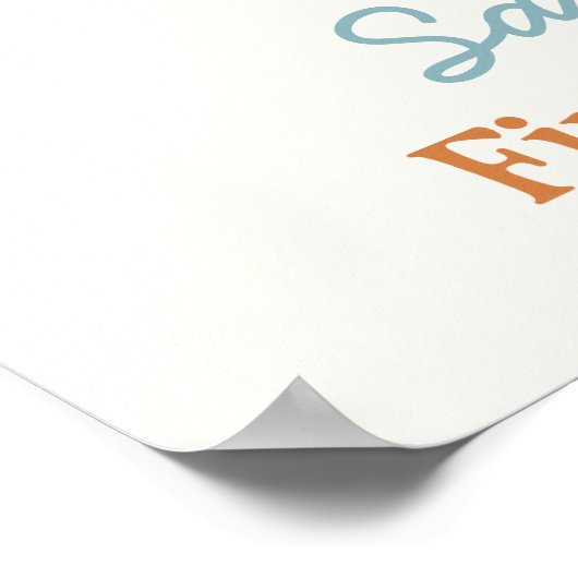 Eerste reis rond het Welkomstteken van de Zondag Poster (Hoek)