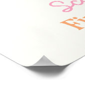 Eerste reis rond het Welkomstteken van de Zondag Poster (Hoek)