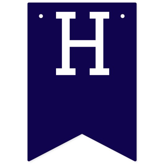 Eerste reis rond het zondag-verjaardagsfeest vlaggetjes (Tweede vlag)