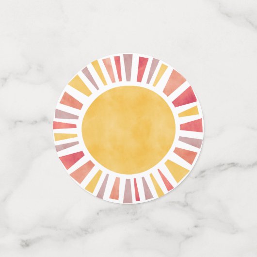 Eerste reis rond Sun Ballon voor meisjes Confetti (Kleine voorkant)