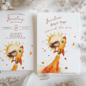 Eerste reis rond Zon Verjaardag Kosmisch Avontuur Kaart