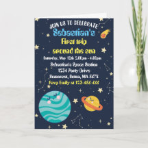 Eerste reis van de eerste verjaardag van de ruimte