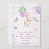 Eerste reis van de eerste verjaardag van de ruimte kaart (Voorkant)