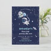 Eerste reis van de eerste verjaardag van de ruimte kaart (Staand voorkant)
