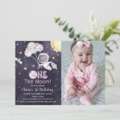 Eerste reis van de eerste verjaardag van de ruimte kaart (Staand voorkant)