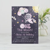 Eerste reis van de eerste verjaardag van de ruimte kaart (Staand voorkant)