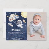 Eerste reis van de eerste verjaardag van de ruimte kaart (Voorkant)