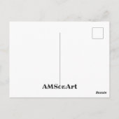 Eerste reservoir door de Motivatie bomen Briefkaart (Achterkant)