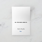 Eerste respondent Hartelijk dank Kaart (Binnen)