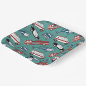 Eerste respondent medische noodverjaardag papieren bordje (Gebogen)