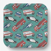 Eerste respondent medische noodverjaardag papieren bordje (Voorkant)