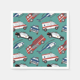 Eerste respondent medische noodverjaardag servet