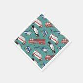 Eerste respondent medische noodverjaardag servet (Hoek)