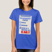 Eerste Responder EMT Vriendin T-shirt (Voorkant)