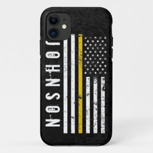 Eerste responsstijl Amerikaanse gouden lijn vlag Case-Mate iPhone Case