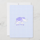 Eerste Rice Annaprashan-ceremonie Kaart (Achterkant)